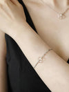 Clear Heart Chain Bracelet Silver - SOSOO - BALAAN 3