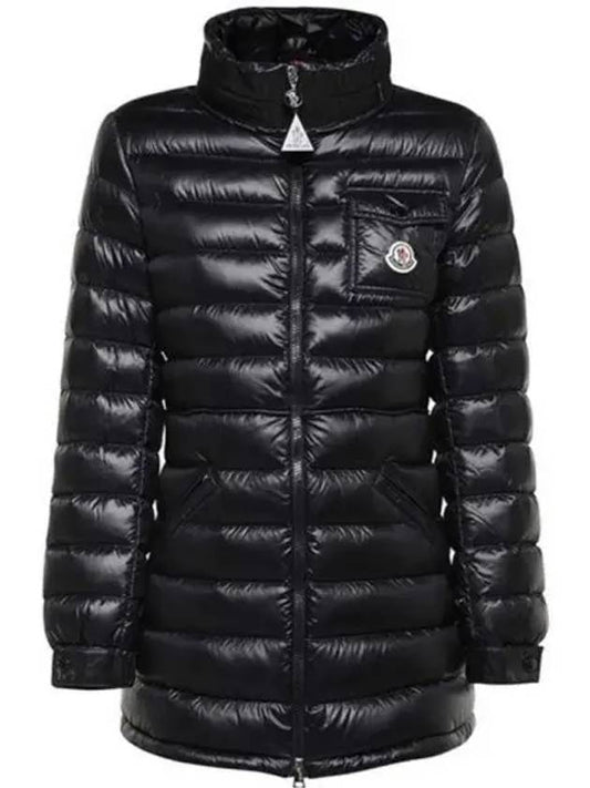 1A00008 595ZZ 999 MADINE Pocket Logo Patch Down Padded Black Women s Jacket TLS 271646 - MONCLER - BALAAN 1