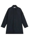 Micro Twill Single Coat Black - STONE ISLAND - BALAAN 2