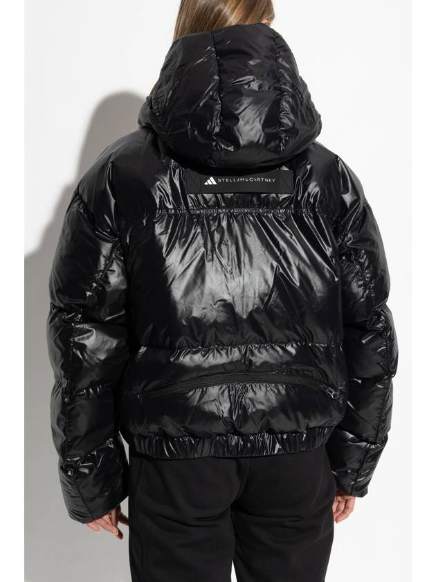 ADIDAS By Stella McCartney Padded Jacket With Logo, Women's, Black - ADIDAS - BALAAN 4