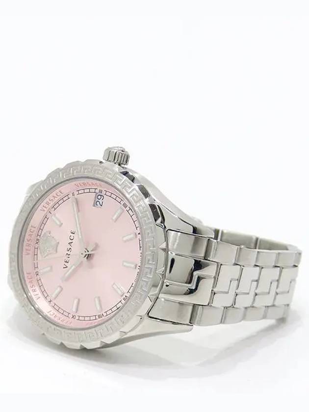 V12010015 Pink Dial Hellenyium Hellenium Steel Women s 35MM Quartz Watch - VERSACE - BALAAN 2