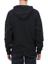 Compass Logo Patch Hoodie Black - STONE ISLAND - BALAAN 5