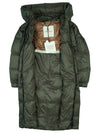 Women's Seipa Water Resistant Long Parka Dark Green - MAX MARA - BALAAN 10