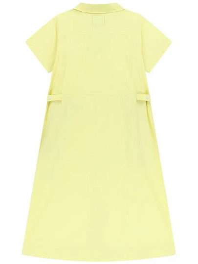 OG nylon shirt dress yellow - OFFGRID - BALAAN 2