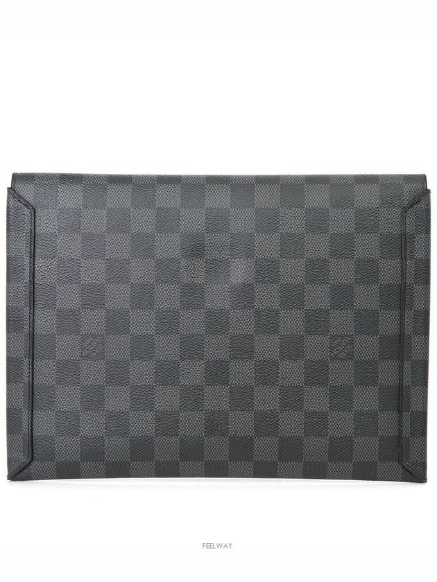 Damier Graphite Alpha Triple Pouch Clutch N60255 - LOUIS VUITTON - BALAAN 3