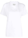 Logo Cotton Jersey Short Sleeve T-Shirt White - MAISON MARGIELA - BALAAN 1