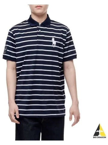 Wimbledon Ball Boy Polo Shirt Navy - POLO RALPH LAUREN - BALAAN 1