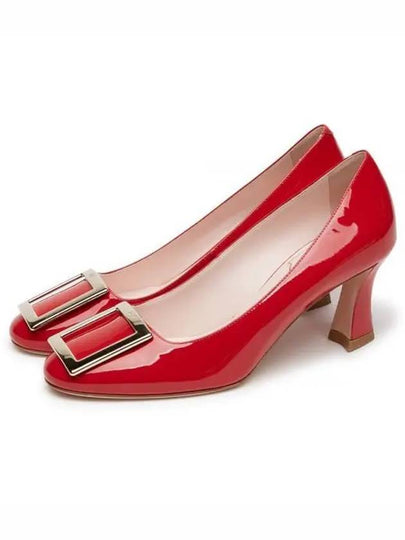 Slim Enamel Pumps Heels Red - ROGER VIVIER - BALAAN 2