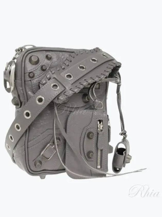 Le Cagole Cross Bag Grey - BALENCIAGA - BALAAN 2