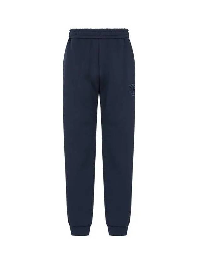 Men s Quilt Trim Jogger Pants Navy - GIORGIO ARMANI - BALAAN 1