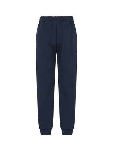 Men s Quilt Trim Jogger Pants Navy - GIORGIO ARMANI - BALAAN 1