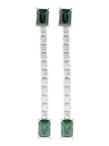 matrix crystal-embellished drop earrings 5665786 - SWAROVSKI - BALAAN 1