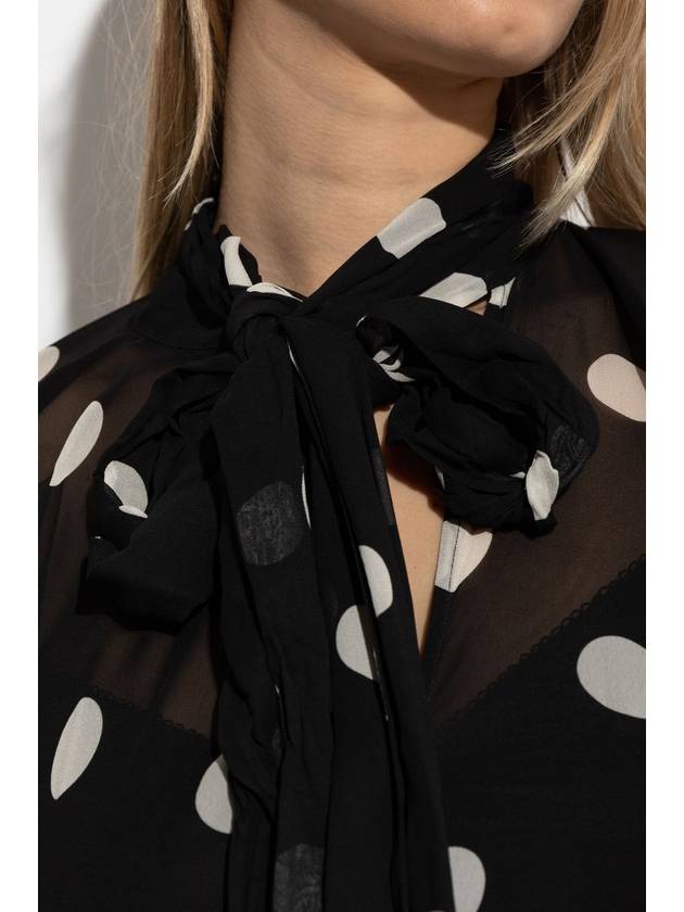 Zimmermann Polka Dot Dress, Women's, Black - ZIMMERMANN - BALAAN 5