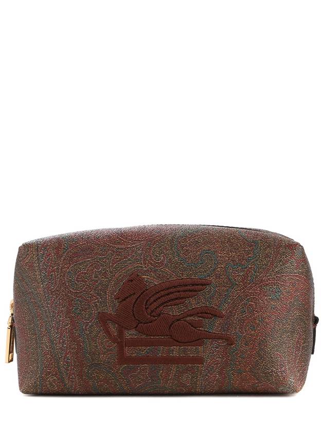 Paisley Pouch Bag Brown - ETRO - BALAAN 2