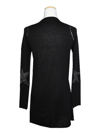 Zadig Voltaire Black Metallic Star Knit Dress 44 - ZADIG & VOLTAIRE - BALAAN 2