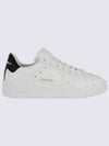 Women's Black Tab Purestar Low Top Sneakers White - GOLDEN GOOSE - BALAAN 6