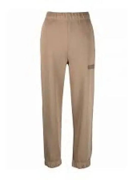 Women's Software Logo Jogger Track Pants Brown - GANNI - BALAAN 2