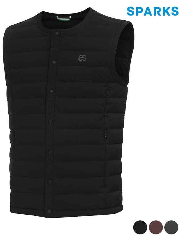 duck down lightweight padded vest SN3MJV080 - SPARKS - BALAAN 3