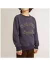 Kids logo print sweatshirt - GOLDEN GOOSE - BALAAN 3