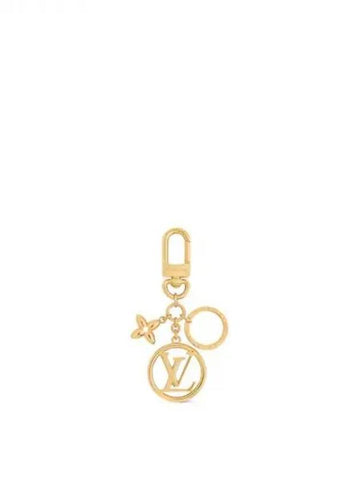 LV Circle Bag Charm Key Holder Gold - LOUIS VUITTON - BALAAN 1