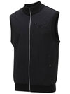 MEN WOOVEN MIXED KNIT VESTBK - ANEWGOLF - BALAAN 3