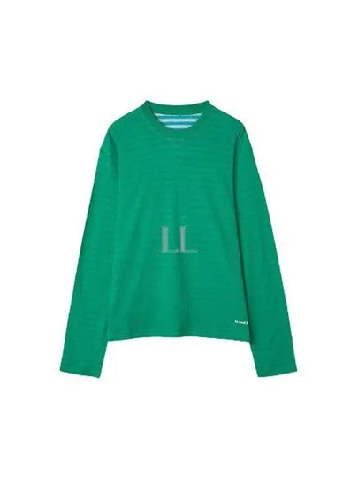 Reversible Stripe Long Sleeve T-Shirt Green - SUNNEI - BALAAN 2