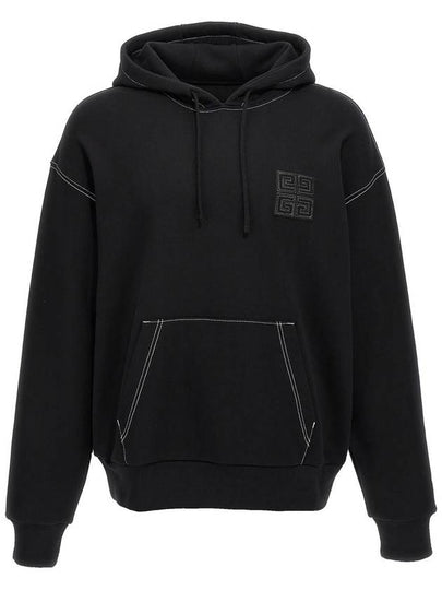 4G Fleece Hood Black - GIVENCHY - BALAAN 2