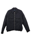 Nylon Quilted Zip-Up Jacket Black - JUUN.J - BALAAN 1