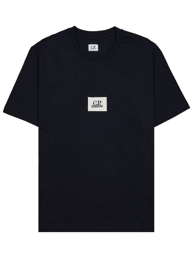 30/1 Jersey Logo Short Sleeve T-Shirt Black - CP COMPANY - BALAAN 11