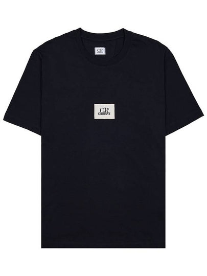 30/1 Jersey Logo Short Sleeve T-Shirt Black - CP COMPANY - BALAAN 2