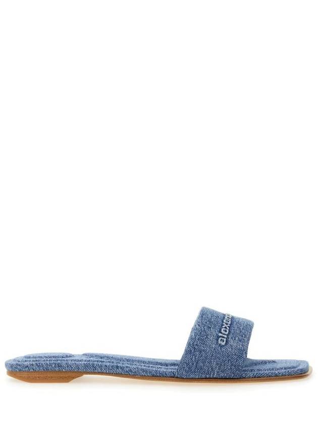 Alexander Wang Denim "Vy" Slipper - ALEXANDER WANG - BALAAN 1