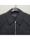 Nylon Quilted Zip-Up Jacket Black - JUUN.J - BALAAN 5