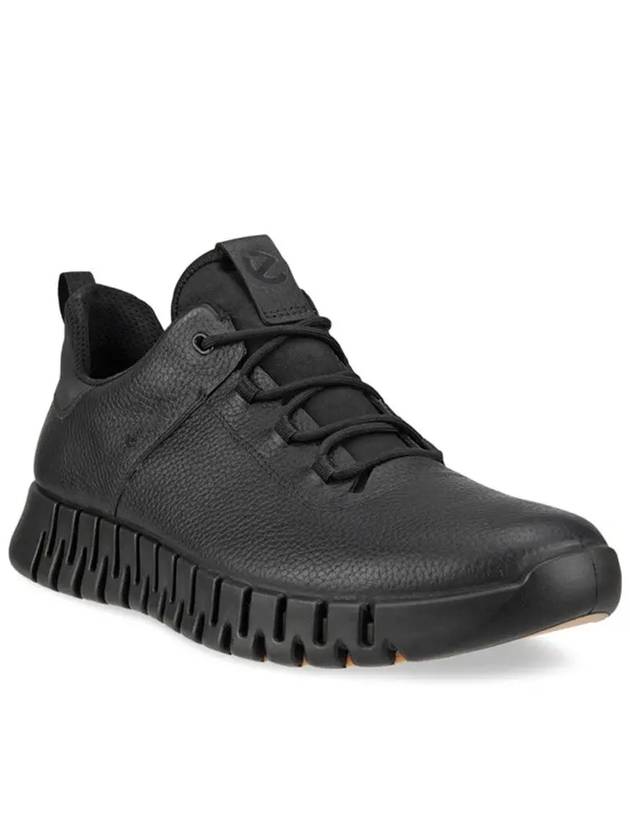 Gruuv Low-Top Sneakers Black - ECCO - BALAAN 3