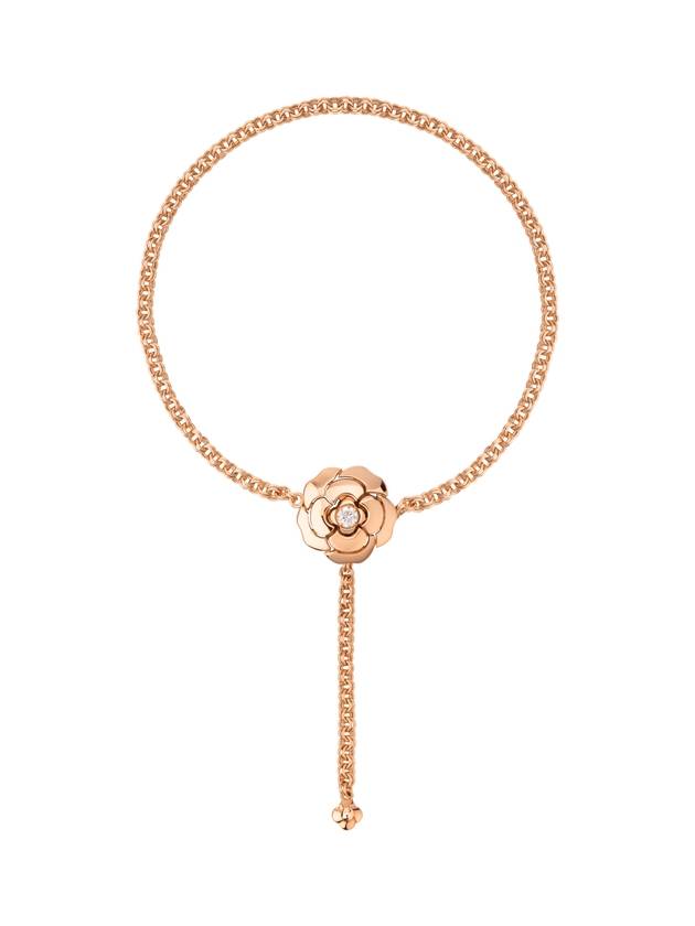 EXTRAIT DE CAMELIA bracelet 18K pink gold diamond J11875 - CHANEL - BALAAN 1