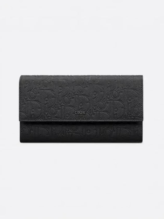 Flap long wallet 2ESBC328FLG H00N - DIOR - BALAAN 1