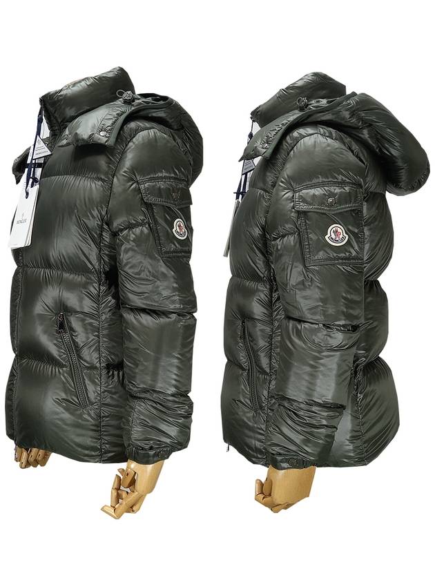 Fourmine Short Padding Green - MONCLER - BALAAN 3