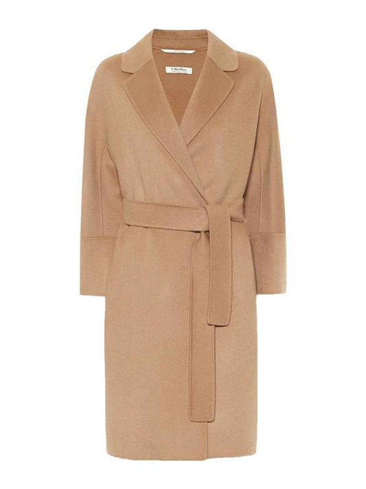 Women's Arona Wool Coat Camel ARONA - MAX MARA - BALAAN 1