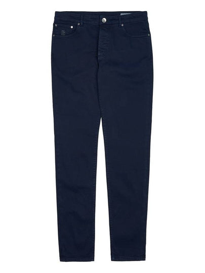 Dyed Denim Jeans Navy - BRUNELLO CUCINELLI - BALAAN 2