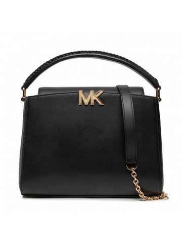 Cali Medium Leather Tote Bag Black - MICHAEL KORS - BALAAN.