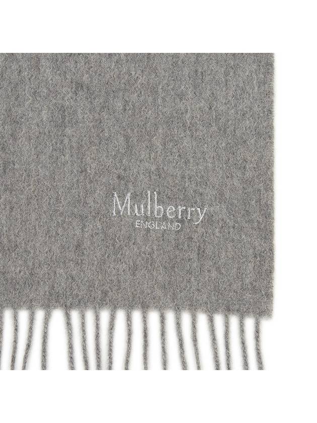 Logo VS4460 885 C914 Cashmere Muffler Scarf Shawl - MULBERRY - BALAAN 9