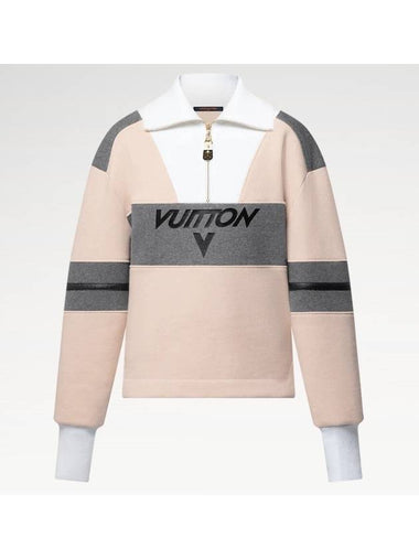 1AGDJK LV SKI Sporty Color Block Pullover - LOUIS VUITTON - BALAAN 1