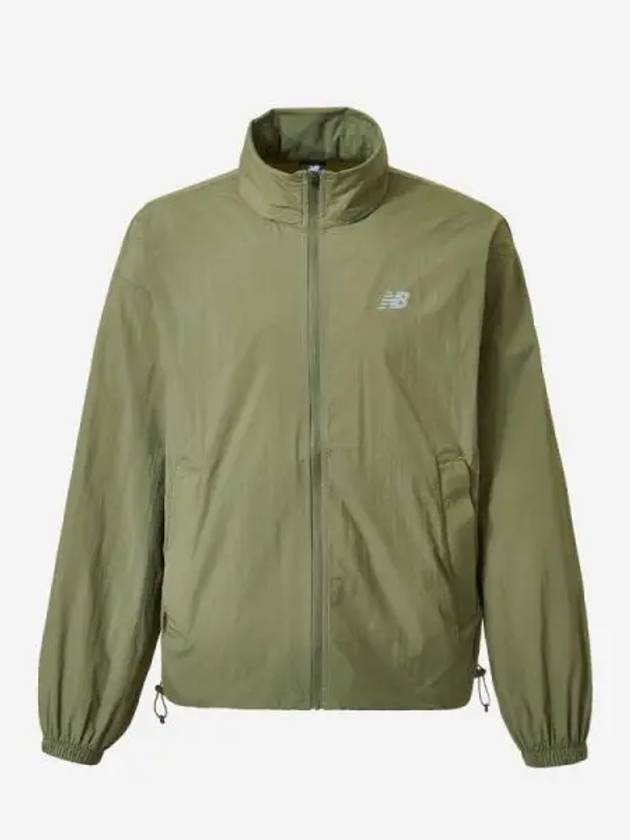 Women s Athletic Windbreaker 49 Khaki - NEW BALANCE - BALAAN 1