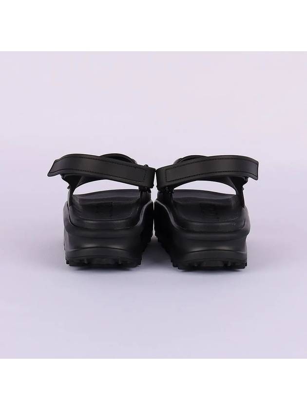 Horsebit Platform Rubber Sandals Black - GUCCI - BALAAN 6