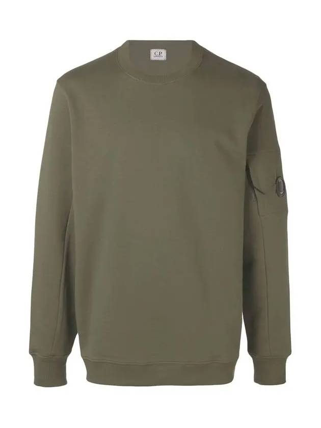 11Th Anniversary Wappen Crew Neck Sweatshirt Khaki - CP COMPANY - BALAAN 2