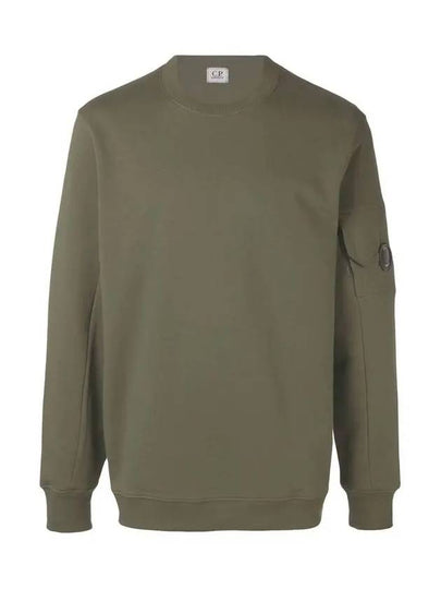 11Th Anniversary Wappen Crew Neck Sweatshirt Khaki - CP COMPANY - BALAAN 2