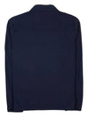 Lens Wappen Double Pocket Over Long Sleeve Shirt Navy - CP COMPANY - BALAAN 3