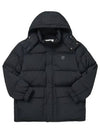 Puffer Bold Fox Head Patch Nylon Hood Padding Black - MAISON KITSUNE - BALAAN 5