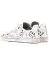 Men's German Army Replica Graffiti Low Top Sneakers White - MAISON MARGIELA - BALAAN 5