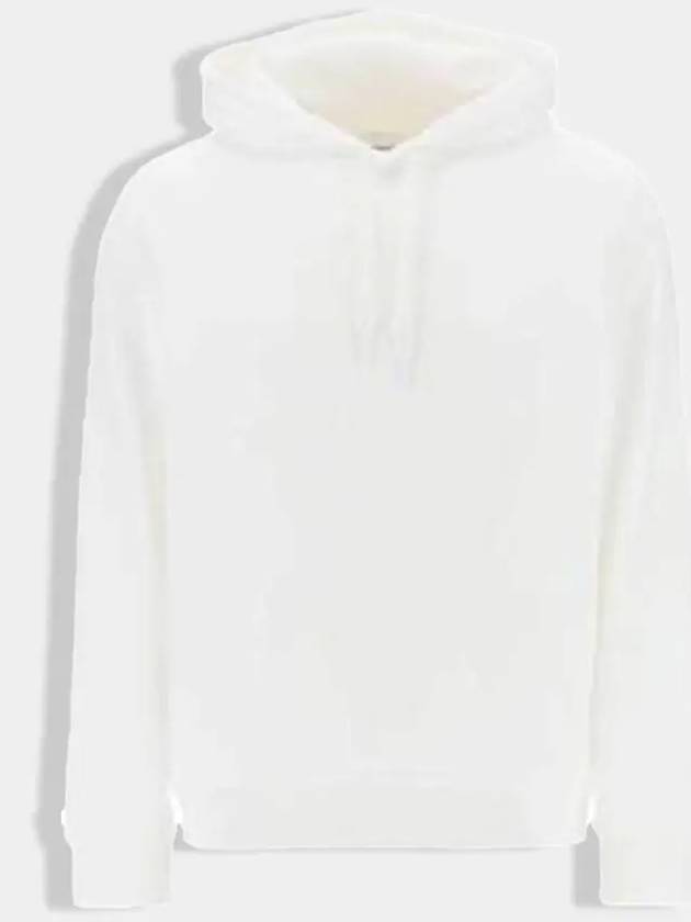 EKD Cotton Jersey Hoodie White - BURBERRY - BALAAN 2