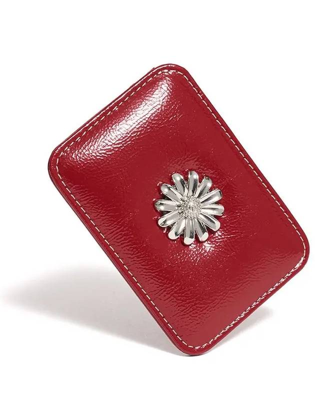 Daisy Slim Mini Transportation Card Wallet Rose - LE MASQUE - BALAAN 2